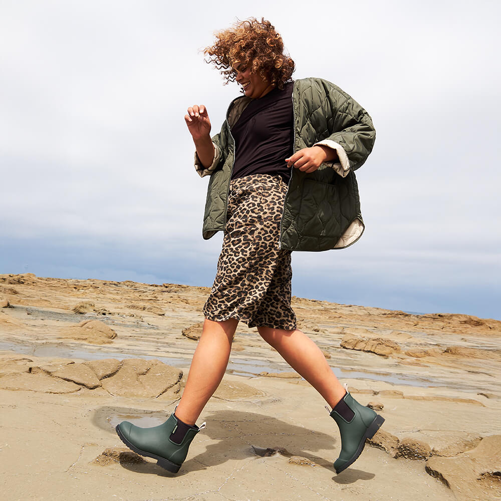 Bobbi Ankle Boot // Forest Green - Image 6