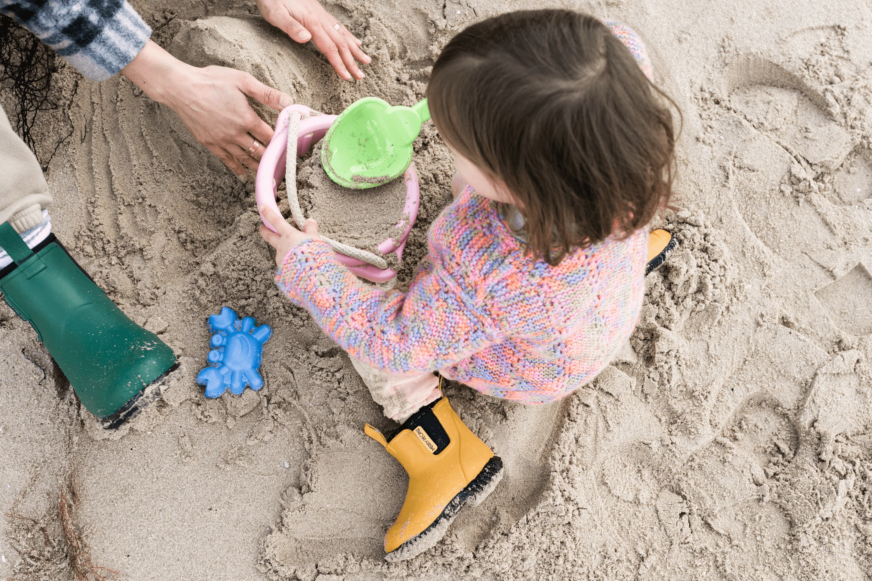 Bobbi Kids Gumboot // Mustard Yellow - Image 4